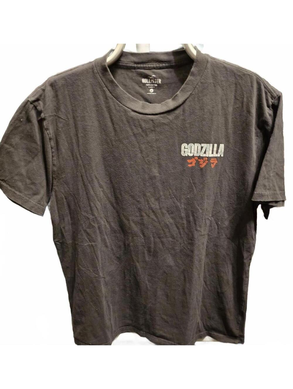 VINTAGE Hollister Godzilla T-Shirt - guessing Y2K - Medium -others listing @ $45